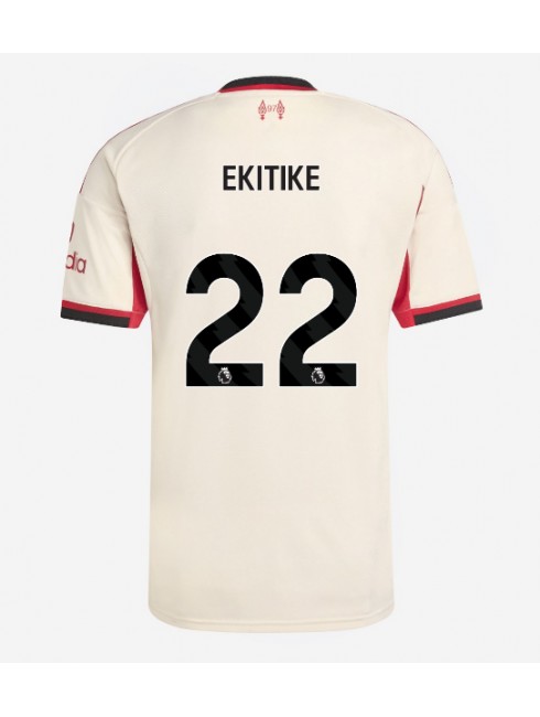 Liverpool Hugo Ekitike #22 Replika Borta Kläder 2025-26 Kortärmad Liverpool Hugo Ekitike #22 Replika Borta Kläder 2025-26 Kortärmad